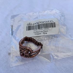 Copper cocktail ring/Paparazzi